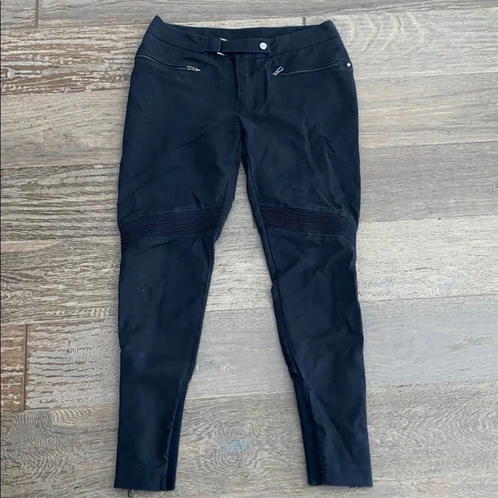 RLX Ralph Lauren moto skinny pants.
